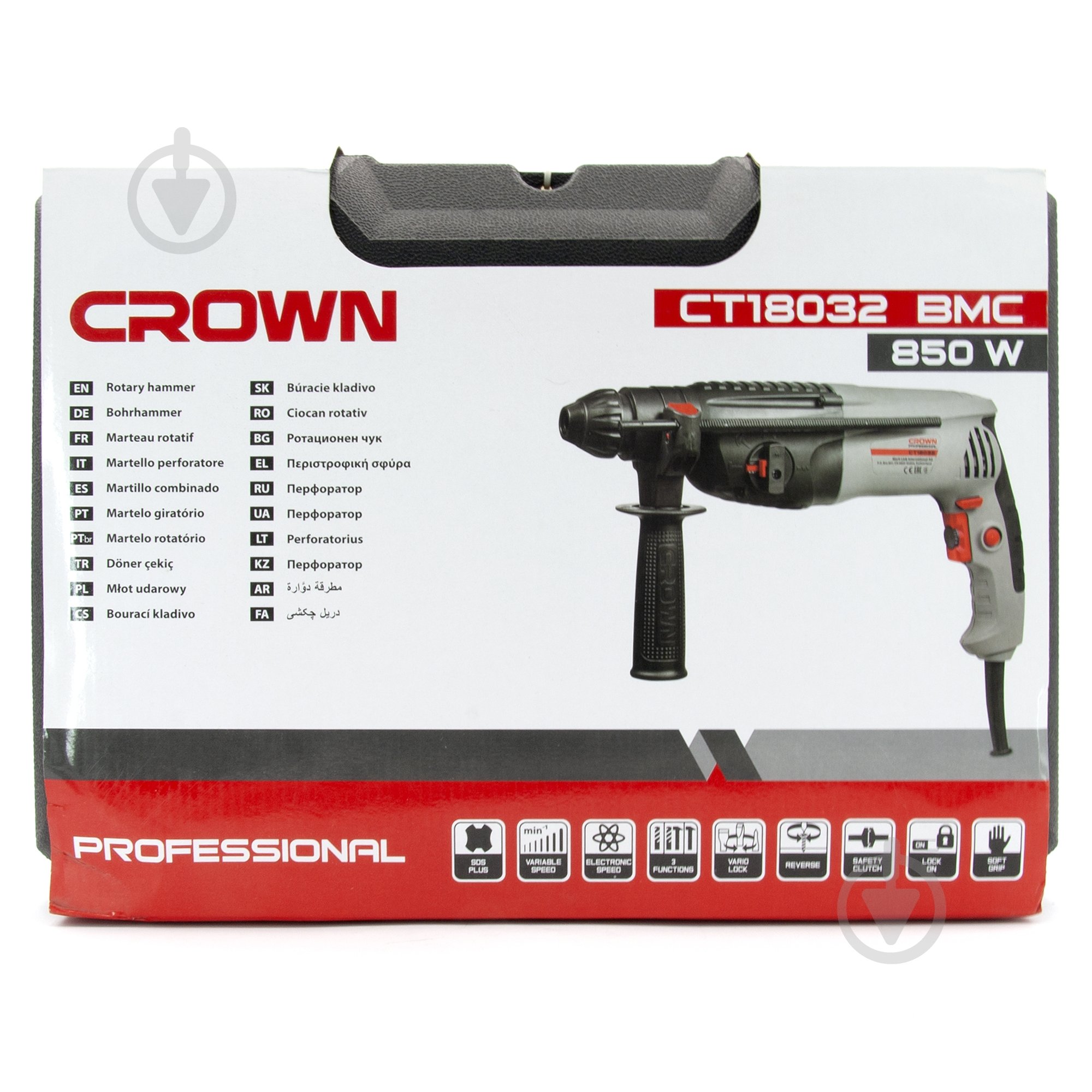 Перфоратор Crown CT18032 BMC - фото 9 Перфоратор Crown CT18032 BMC - фото 9