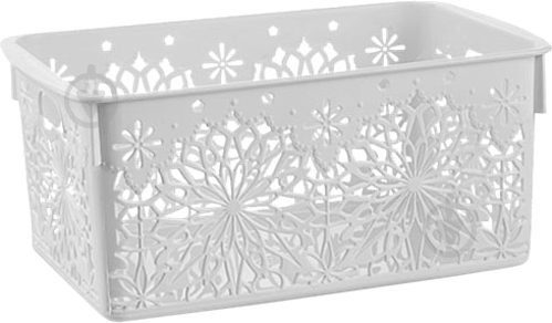 Корзина Titiz Plastik Flower 5 л TP-598-WT - фото 1 Корзина Titiz Plastik Flower 5 л TP-598-WT - фото 1