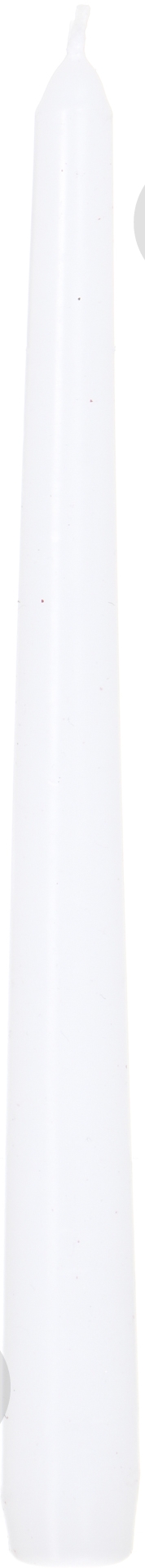 Свеча столовая белая Bartek Candles - фото 1