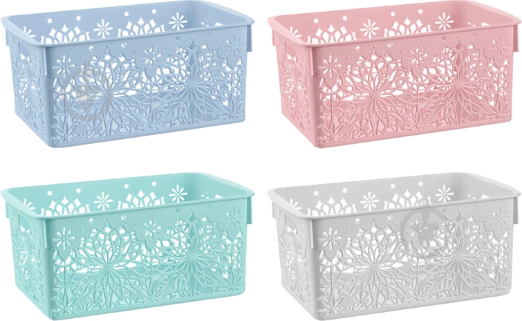 Корзина Titiz Plastik Flower 5 л TP-598-PK - фото 2 Корзина Titiz Plastik Flower 5 л TP-598-PK - фото 2