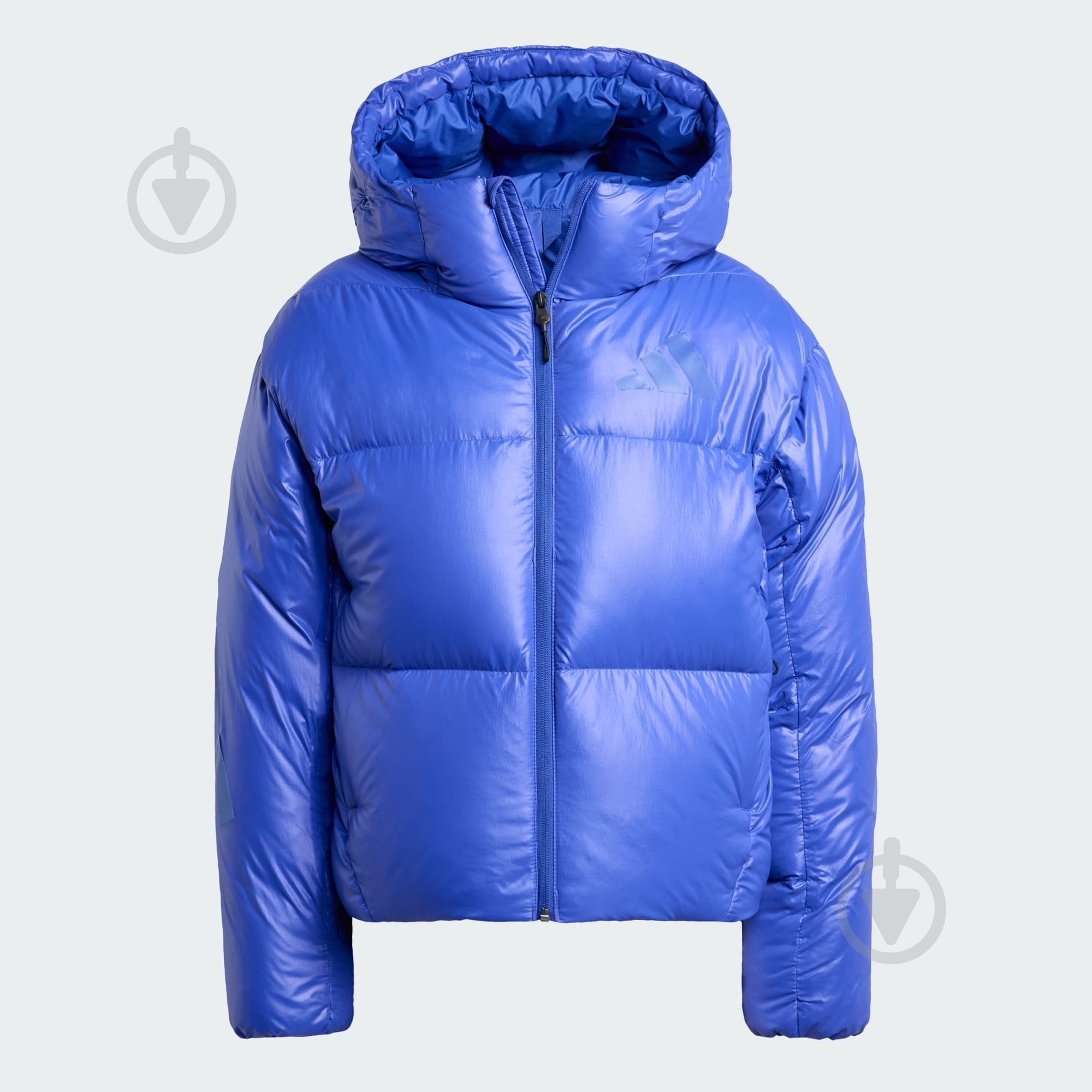 Пуховик женский зимний Adidas W Z.N.E. PUFFER JW1517 р.S синий - фото 7