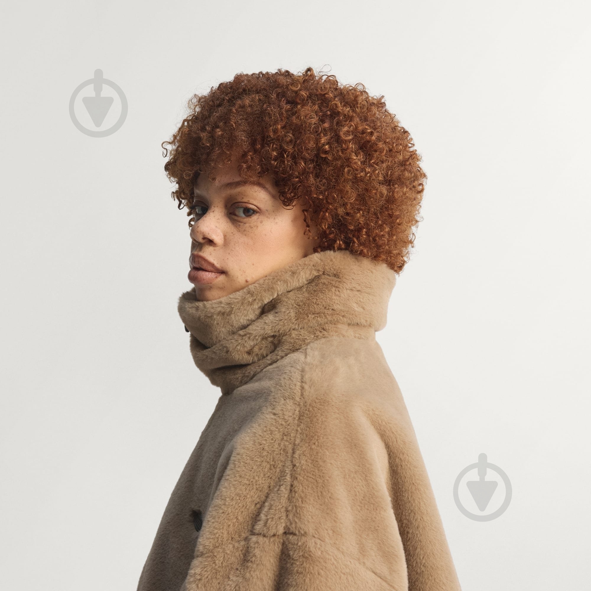 Куртка жіночий зимовий Adidas Fur Jacket JY2383 р.S коричневий - фото 3