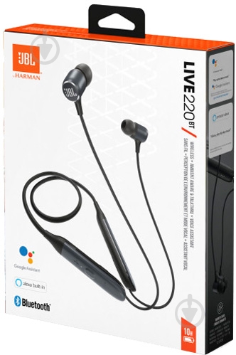 Наушники JBL LIVE 220 BT black (JBLLIVE220BTBLK) - фото 8