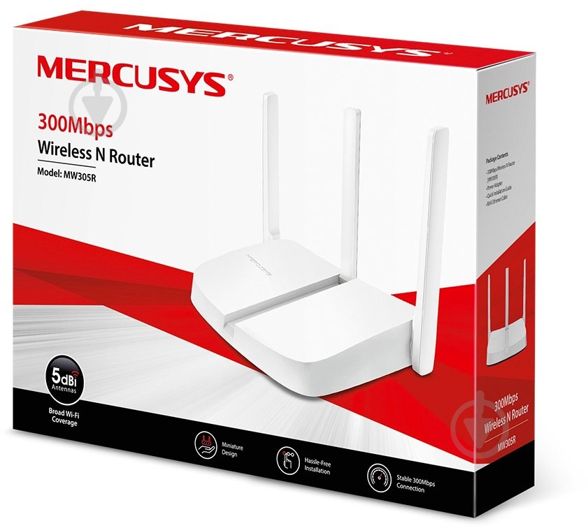 Wi-Fi-роутер Mercusys MW305R_V2 357117 - фото 5