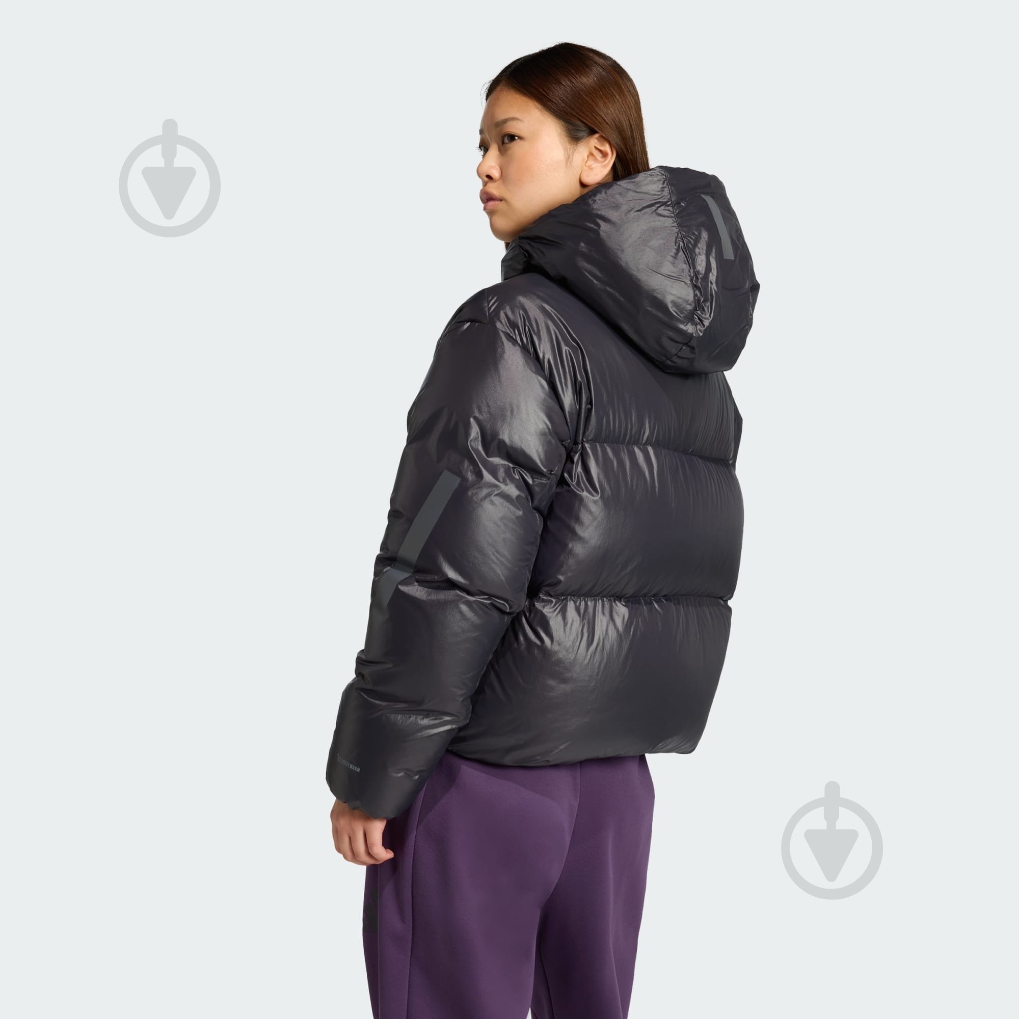 Пуховик женский зимний Adidas W Z.N.E. PUFFER JL6907 р.S черный - фото 2