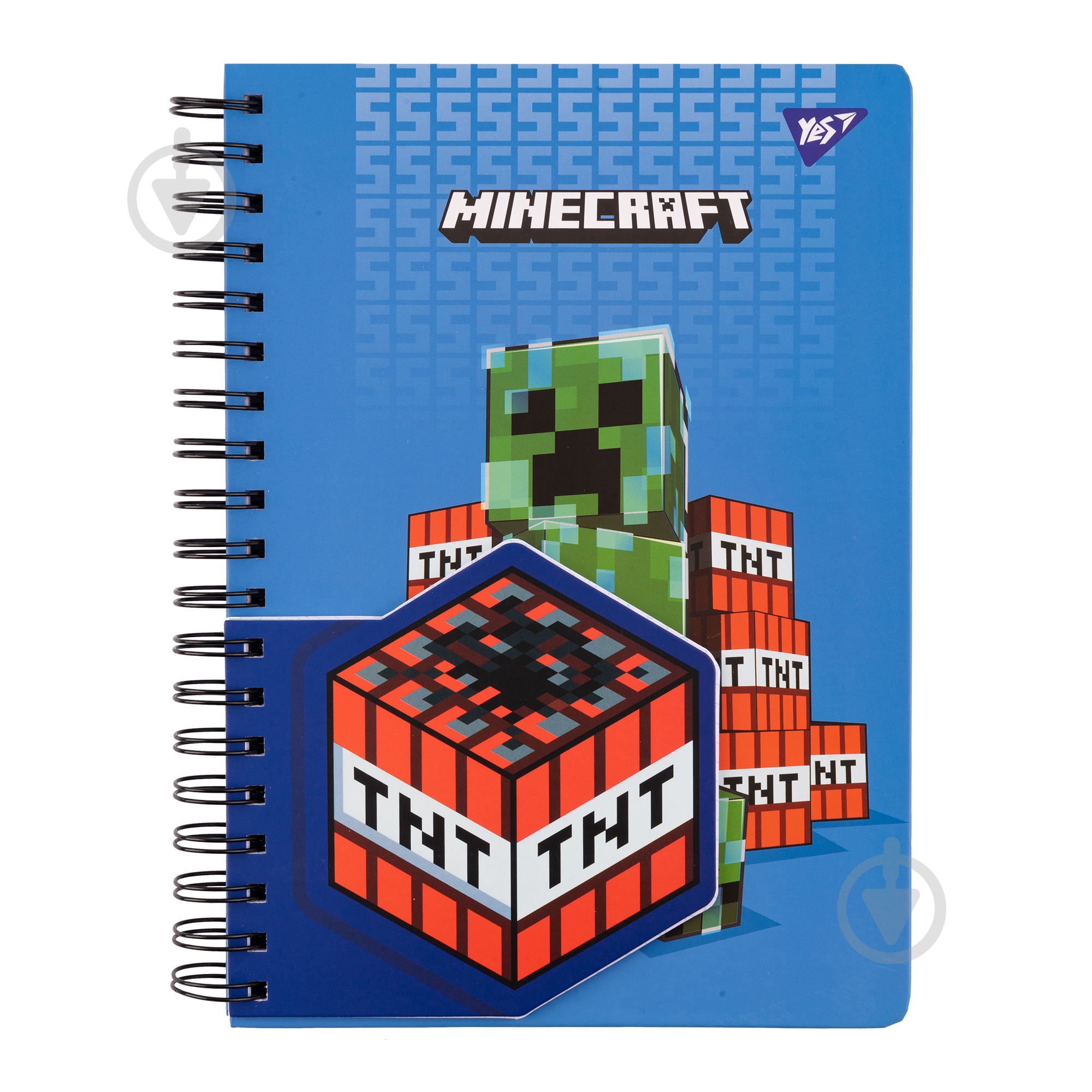 Блокнот YES 2 в 1 В5 В7 Minecraft TNT - фото 1