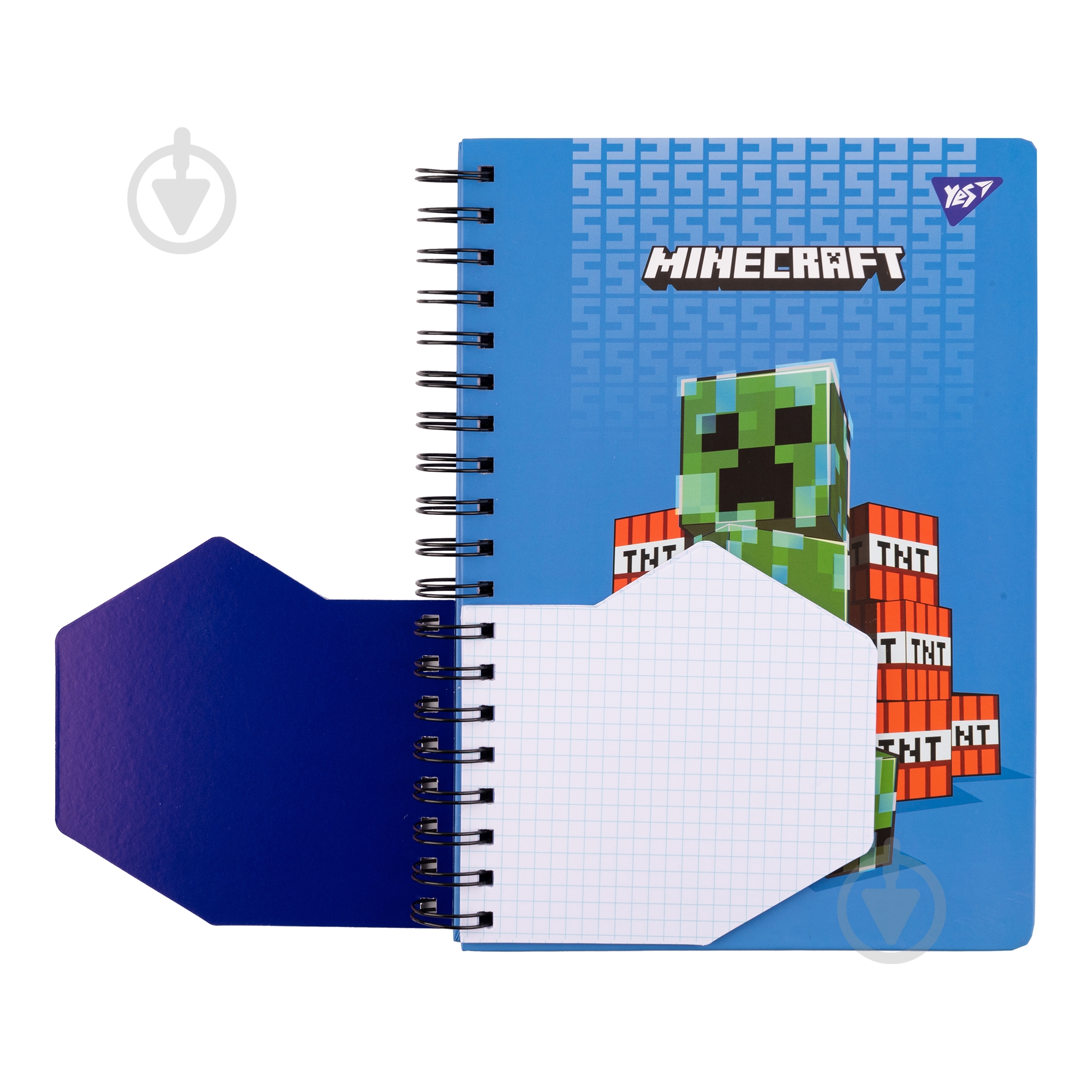 Блокнот YES 2 в 1 В5 В7 Minecraft TNT - фото 2