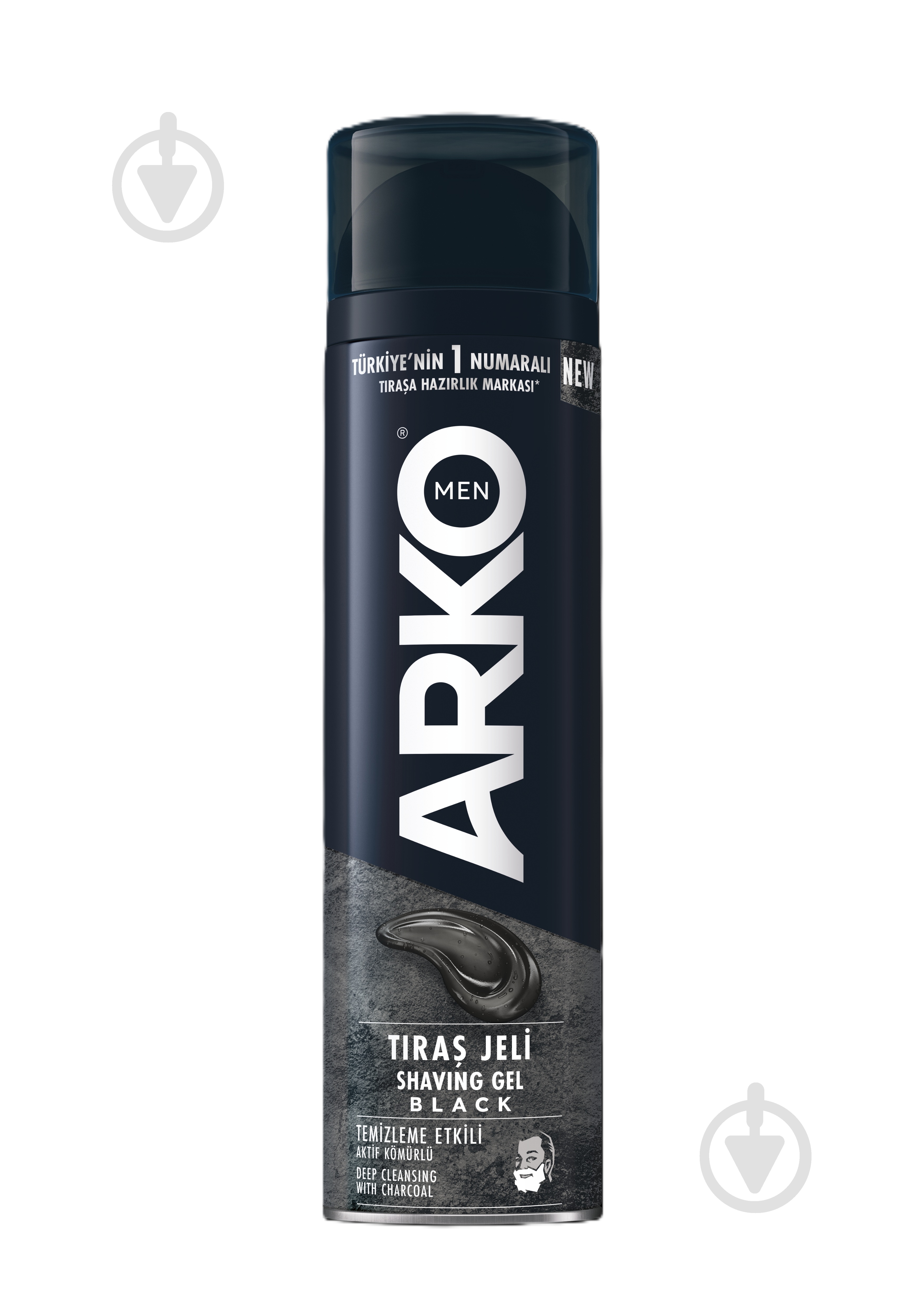 Гель для гоління Arko Black 200 мл - фото 1