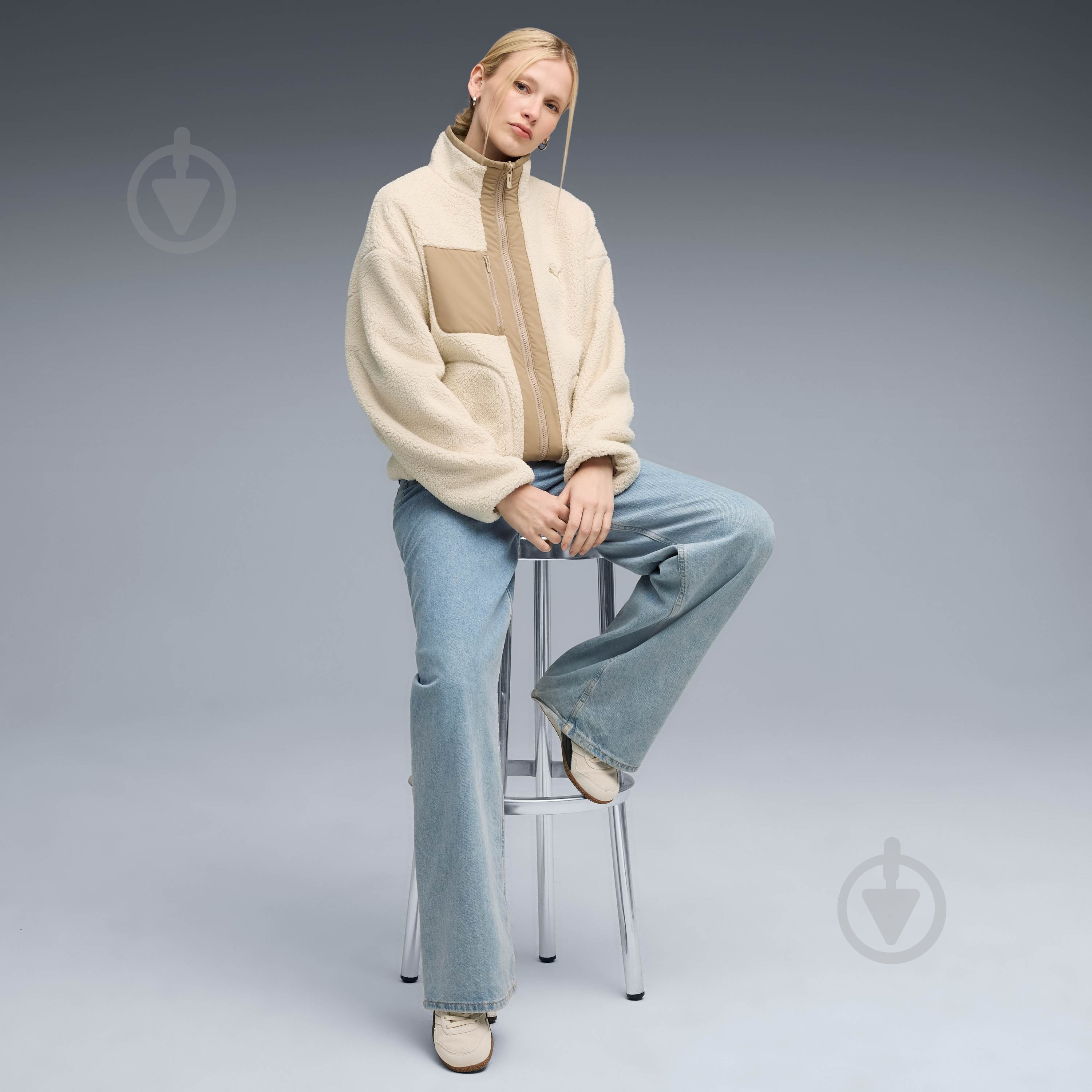 Куртка Puma Reversible Hybrid Sherpa Jacket 68838687 р.XL - фото 3 Куртка Puma Reversible Hybrid Sherpa Jacket 68838687 р.XL - фото 3