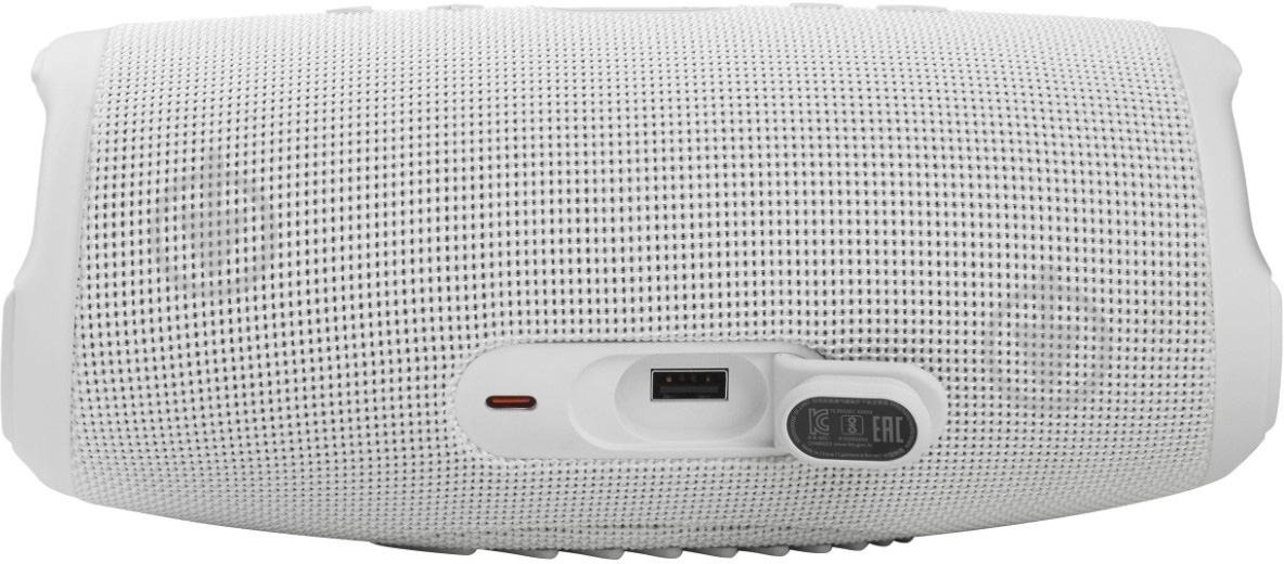 Акустика JBL Charge 5 JBLCHARGE5WHT 2.1 white (770200) - фото 3