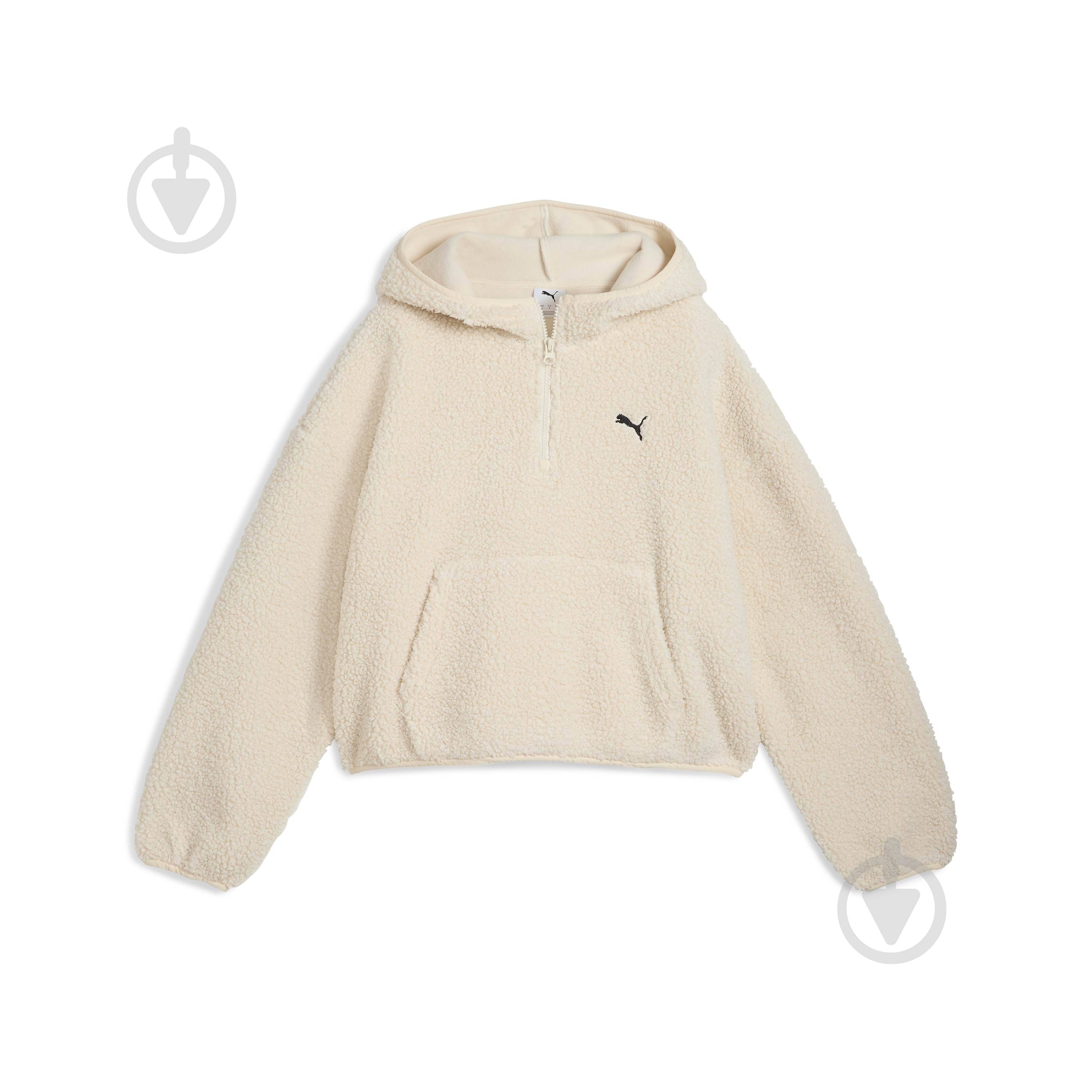 Куртка Puma WARDROBE ESS Oversized Polar Fleece Hoodie 63204887 р.XL - фото 4 Куртка Puma WARDROBE ESS Oversized Polar Fleece Hoodie 63204887 р.XL - фото 4