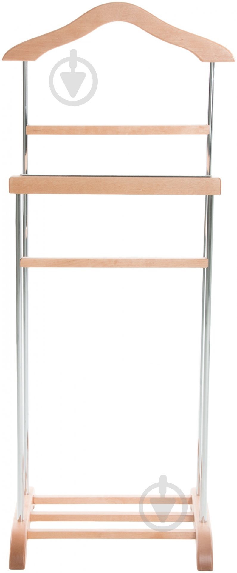 Вешалка для одежды Фенстер Комфорт №2 бук/алюминий - фото 2 Вешалка для одежды Фенстер Комфорт №2 бук/алюминий - фото 2