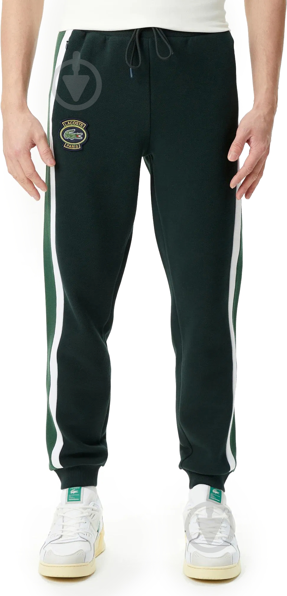 Брюки Lacoste XH040606Y р. 7 зеленый - фото 1 Брюки Lacoste XH040606Y р. 7 зеленый - фото 1