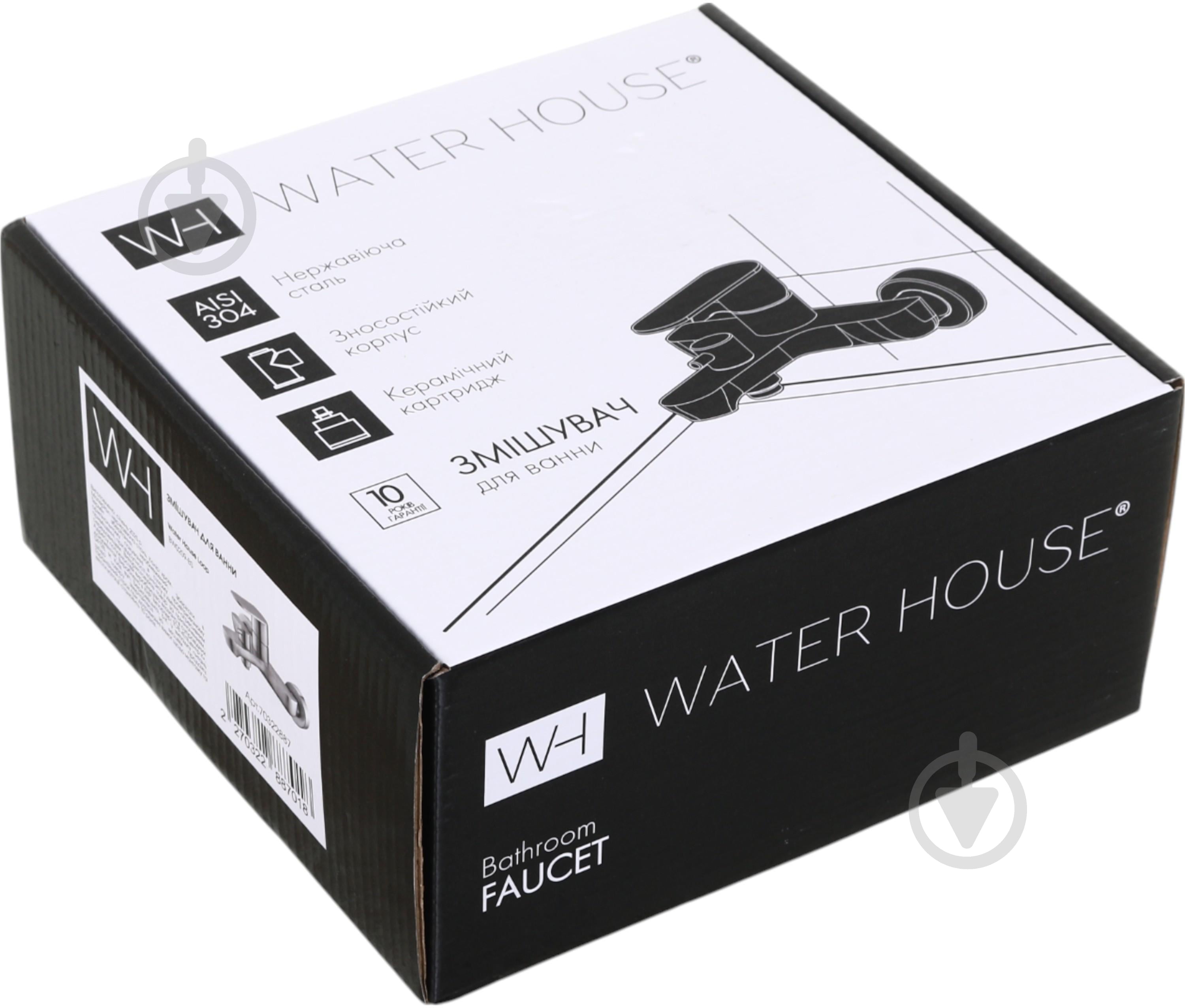 Смеситель для ванны Water House Loop BW0209 сатин - фото 5