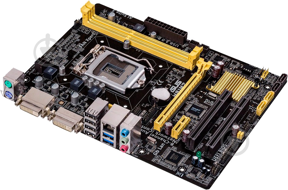 Материнська плата Asus H81M2/White_Box (Socket 1150, Intel H81, mirco ATX) - фото 2 Материнська плата Asus H81M2/White_Box (Socket 1150, Intel H81, mirco ATX) - фото 2