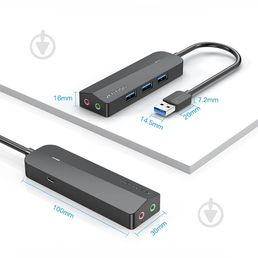 Док-станция Vention CHIBF black (CHIBF) - фото 3