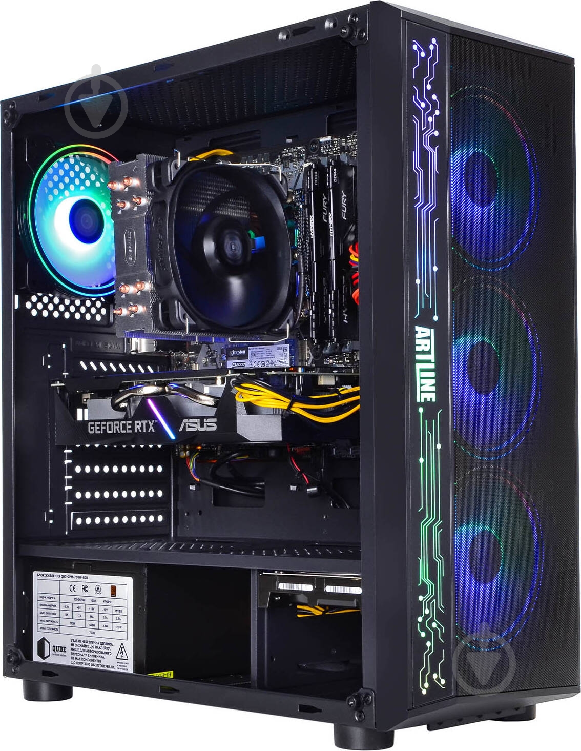 Компьютер Artline Gaming X85 (X85v20) black - фото 4 Компьютер Artline Gaming X85 (X85v20) black - фото 4