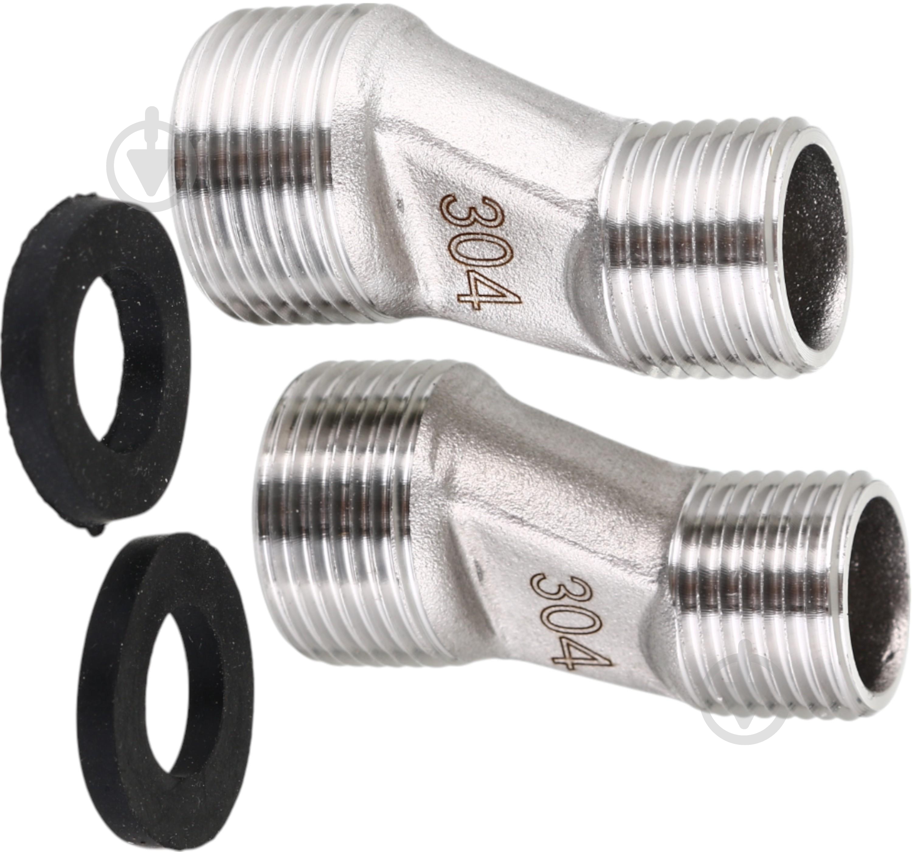 Смеситель для душа Water House Loop сатин - фото 3