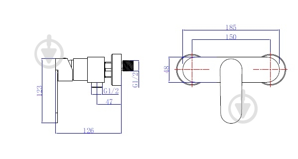 Смеситель для душа Water House Loop сатин - фото 5