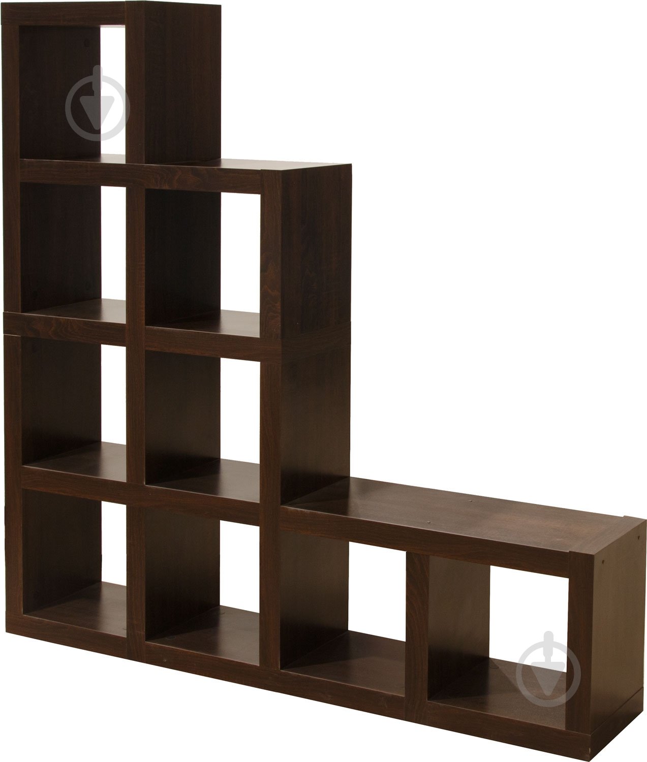 Стеллаж двухсторонний Inteo Кубус "Перегородка 1” 1442x1442x1442 мм венге (Прегородка) - фото 2