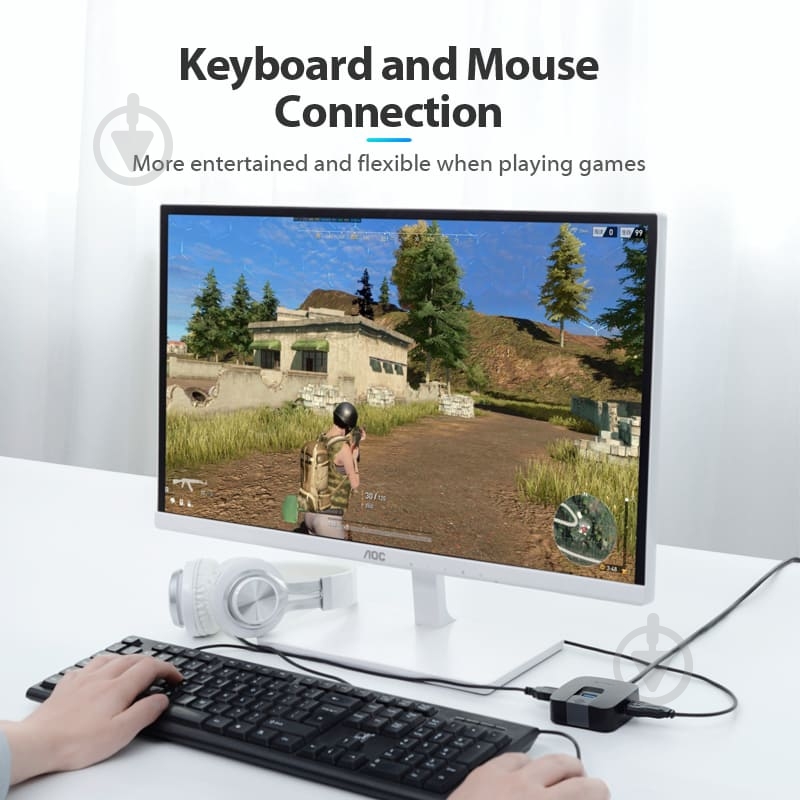 USB-хаб Vention CHBBF - фото 7