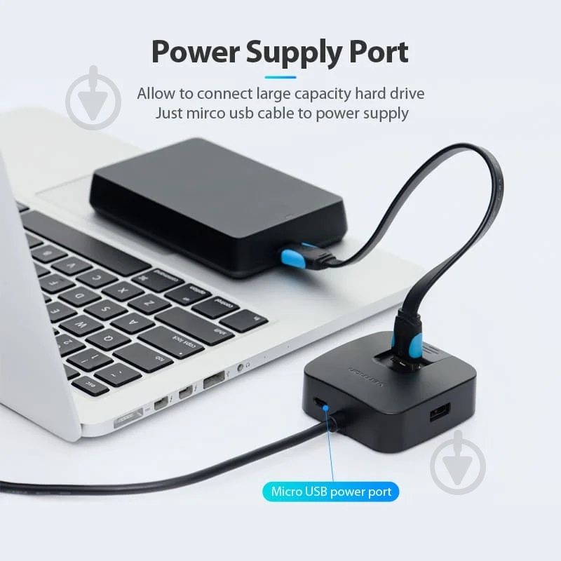 USB-хаб Vention CHBBF - фото 9