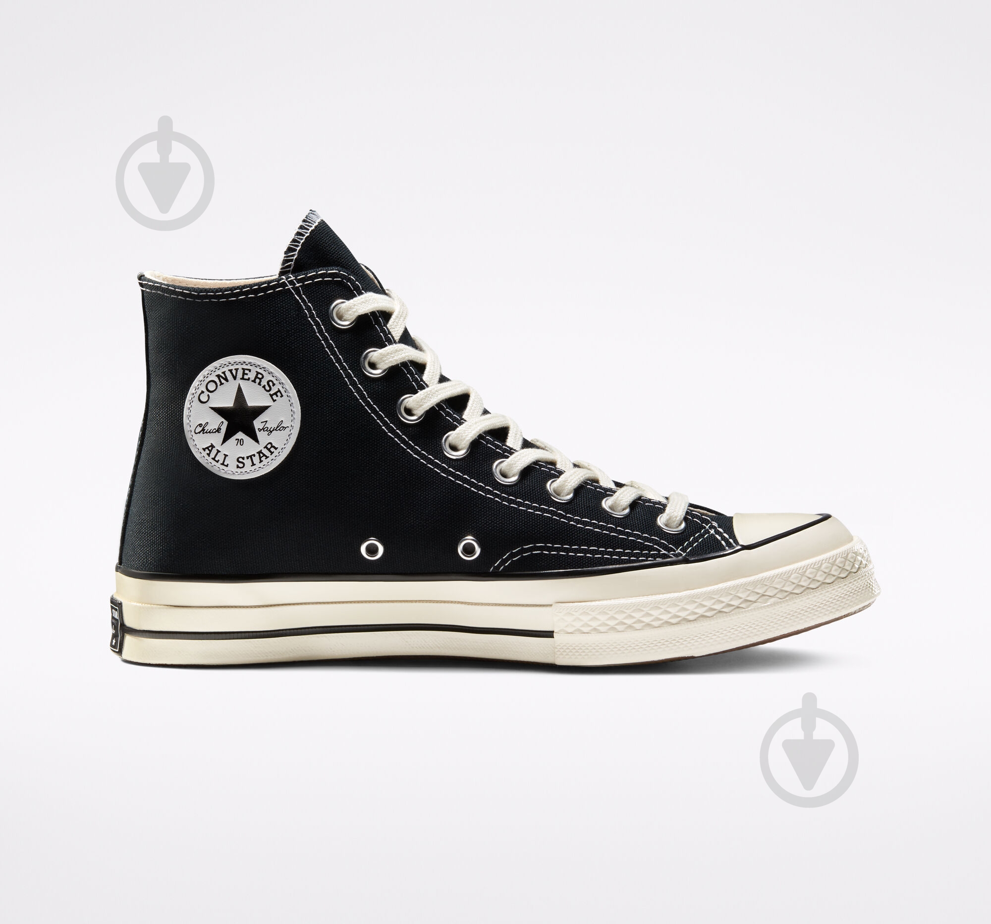 Кеды Converse CHUCK 70 Classic High Top 162050C р.42 черный - фото 2
