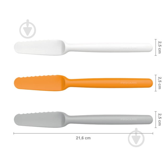 Набор ножей Fiskars Functional Form з шт. (1016121) - фото 3