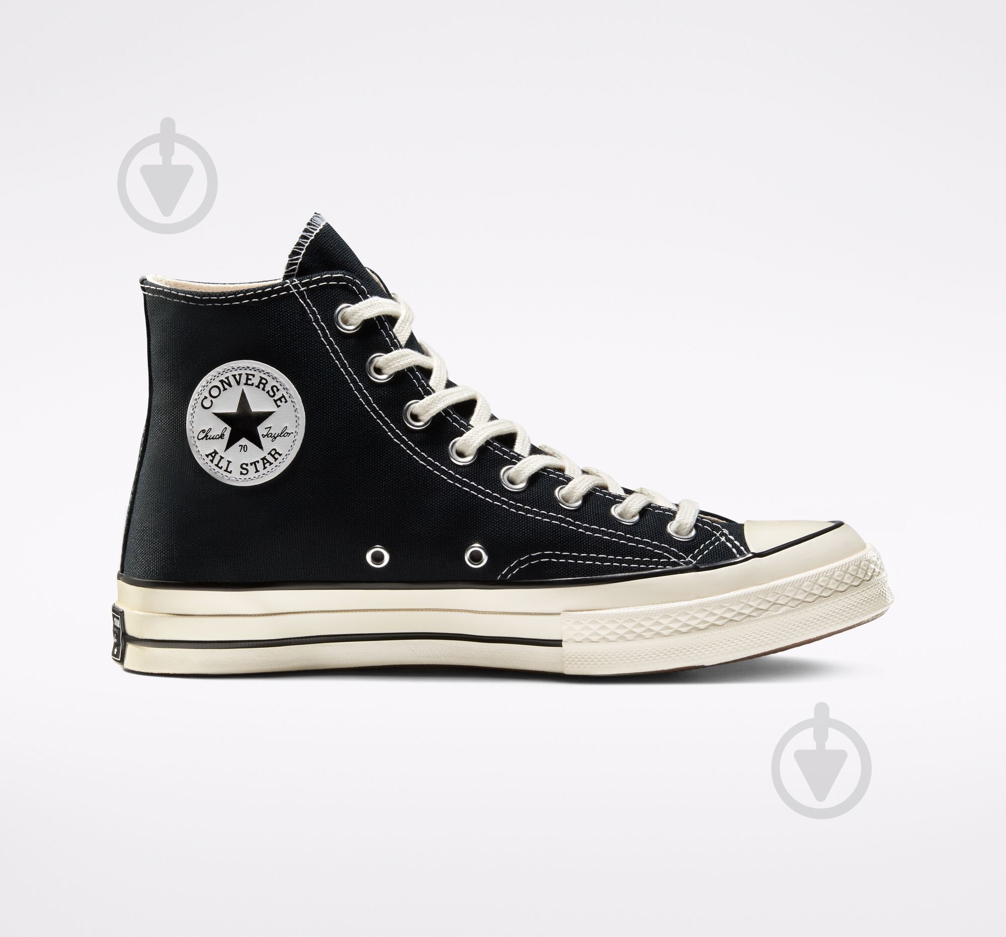 Кеды Converse CHUCK 70 Classic High Top 162050C р.44 черный - фото 2