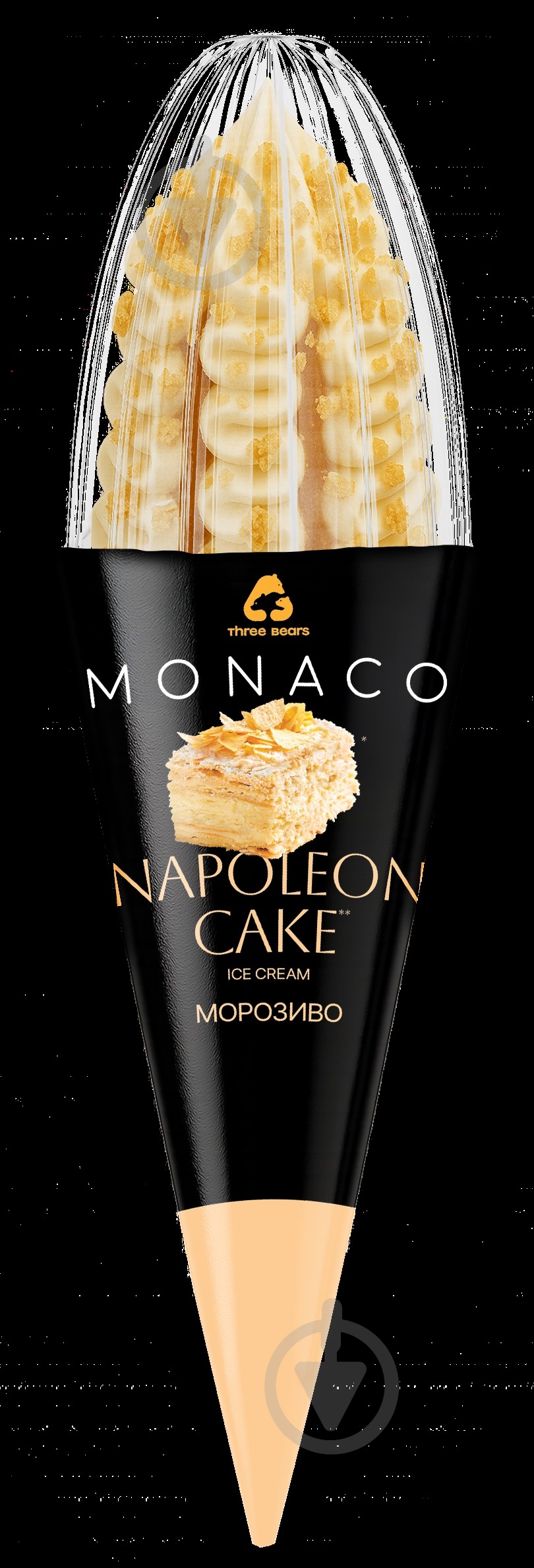 Мороженое Три Ведмеді Monaco Napoleon 150 г - фото 2