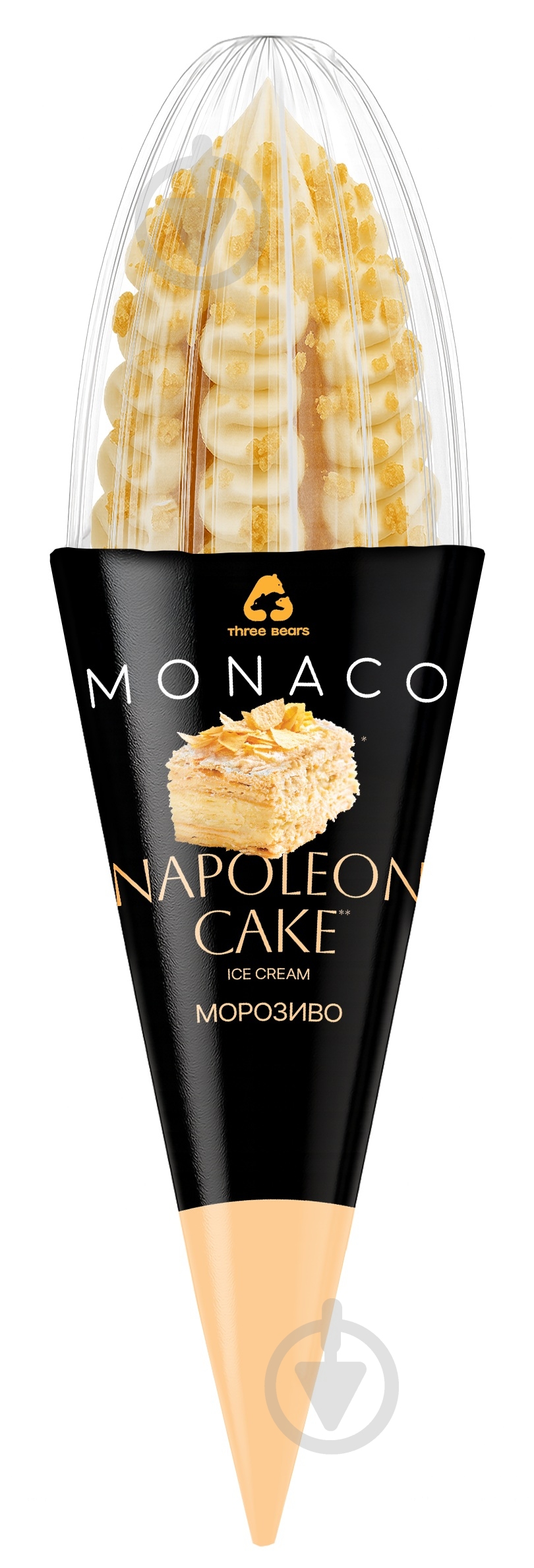 Мороженое Три Ведмеді Monaco Napoleon 150 г - фото 1