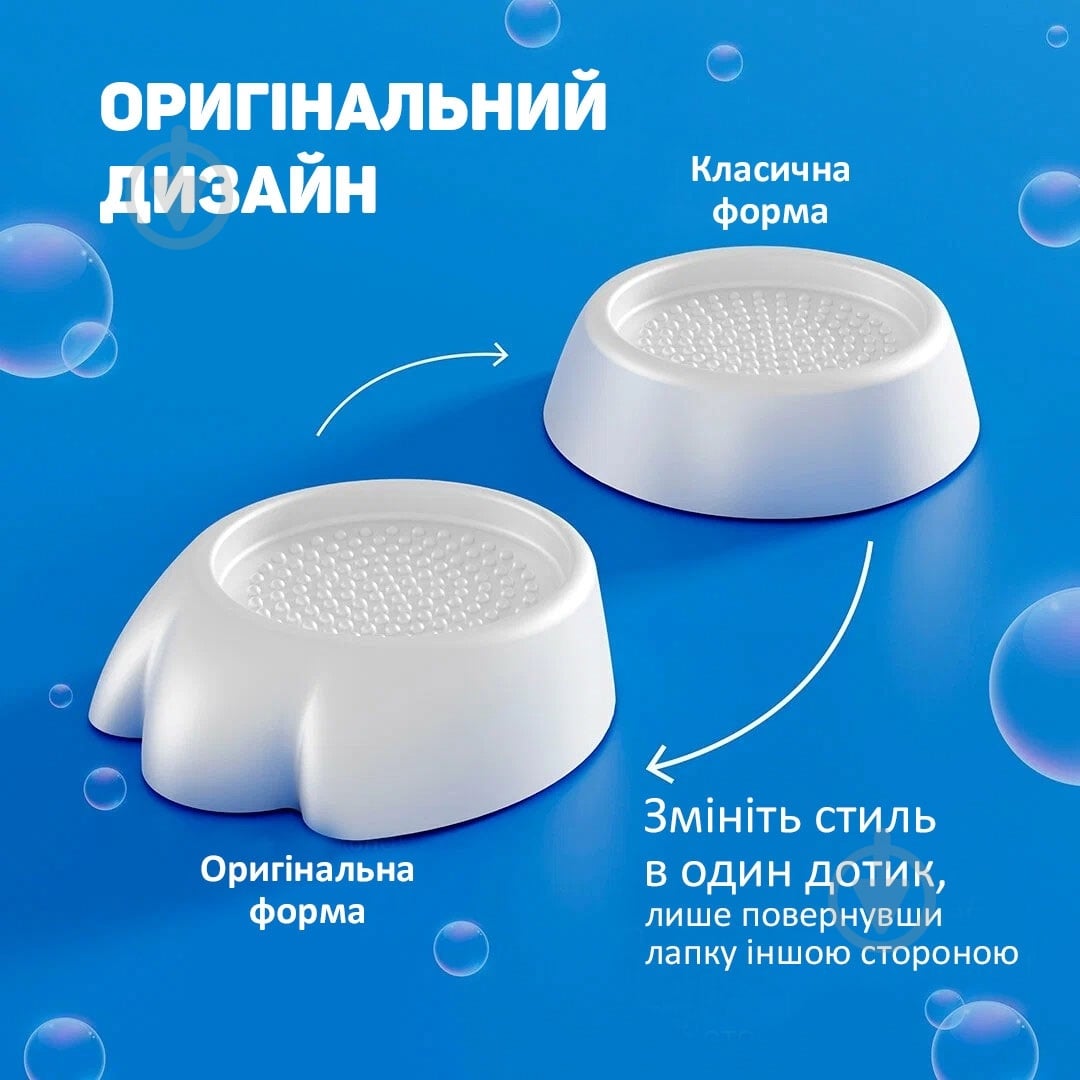 Антивібраційні підставки Savitel під пральну машину білі 71133 - фото 5