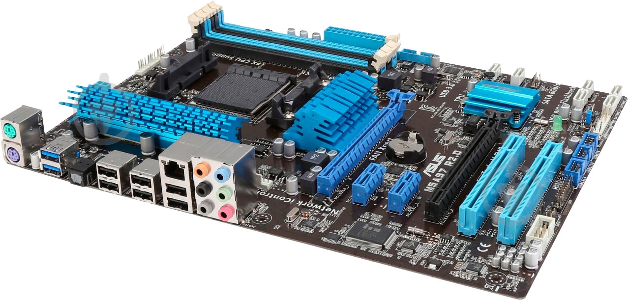 Материнская плата Asus M5A97_R2.0 (Socket AM3+, AMD 970, ATX) - фото 2