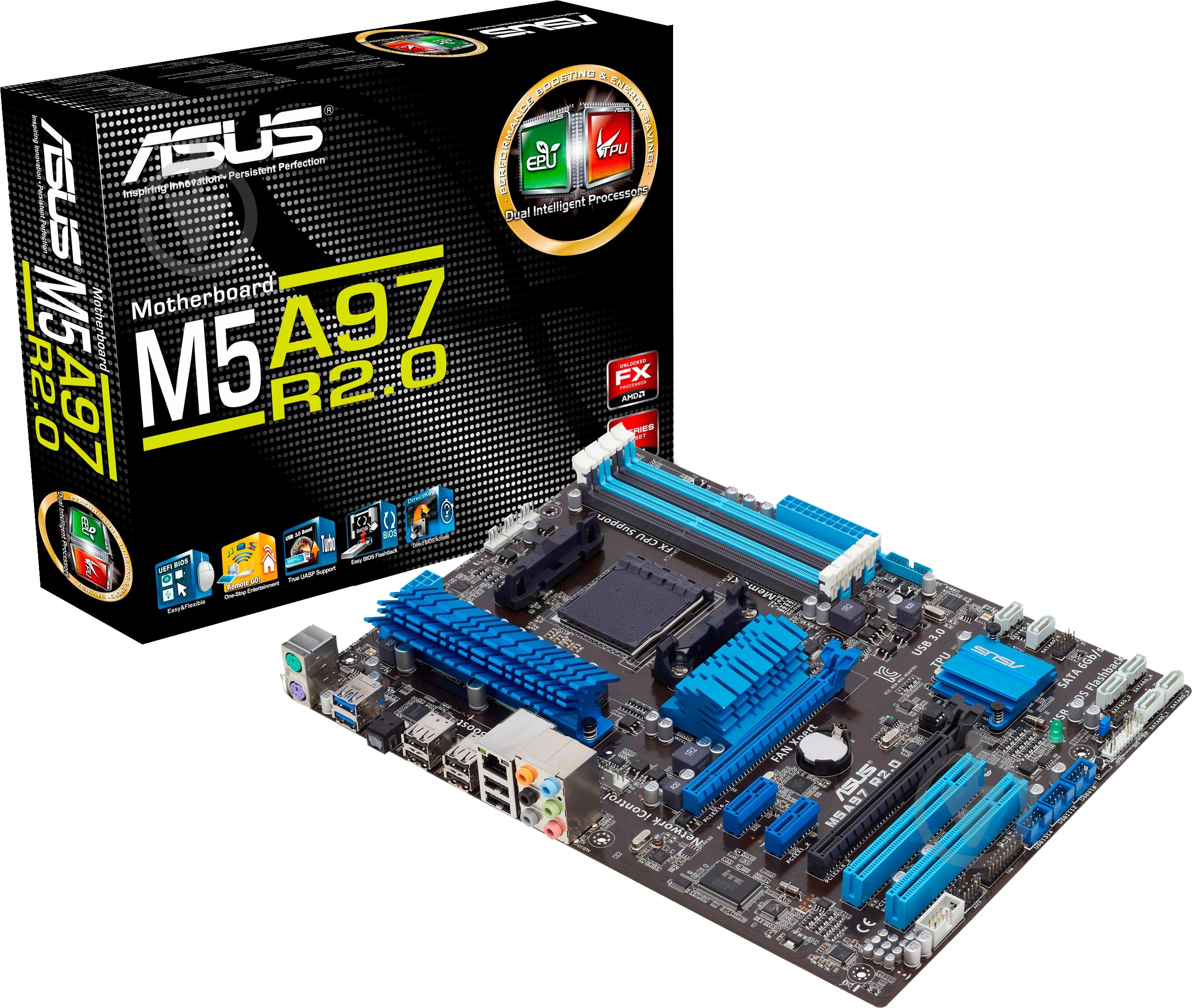 Материнская плата Asus M5A97_R2.0 (Socket AM3+, AMD 970, ATX) - фото 4