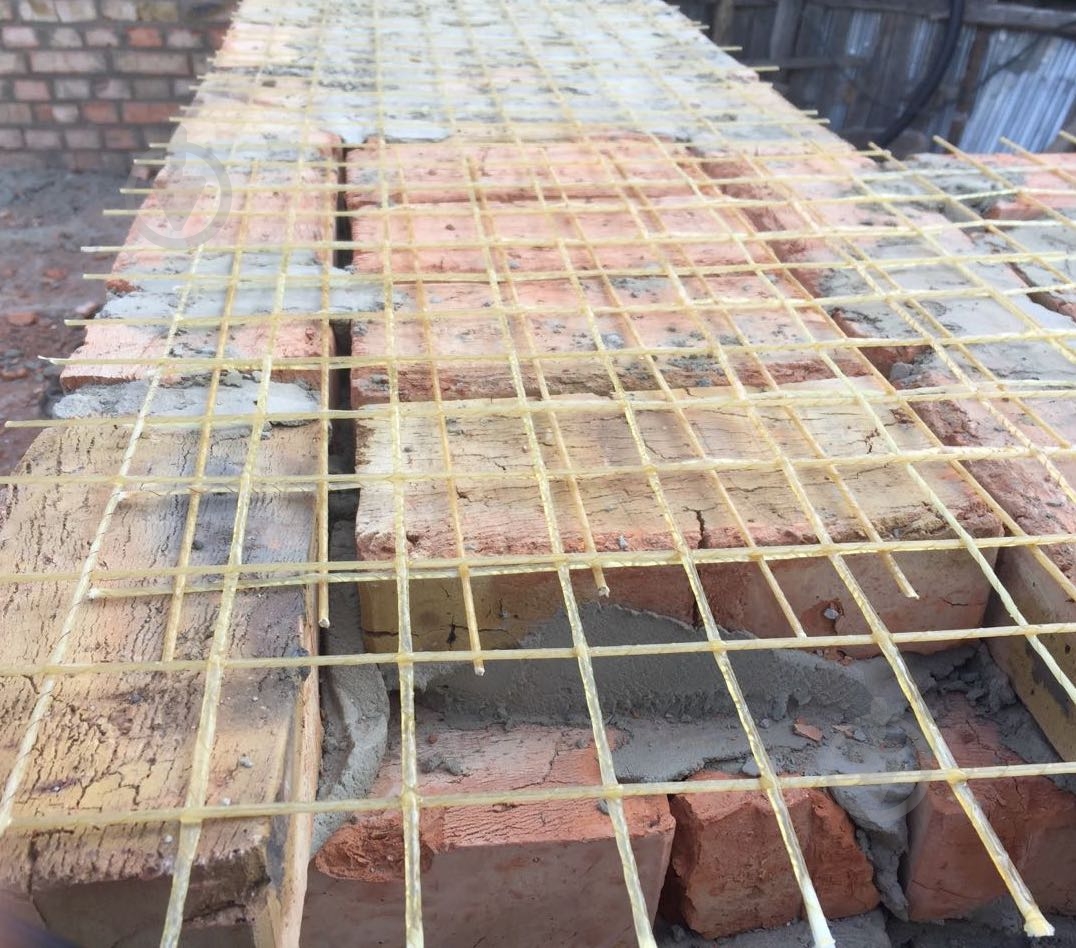 Сетка HARDmesh композитная кладочная 50х50x3 мм 1x2 м - фото 4 Сетка HARDmesh композитная кладочная 50х50x3 мм 1x2 м - фото 4