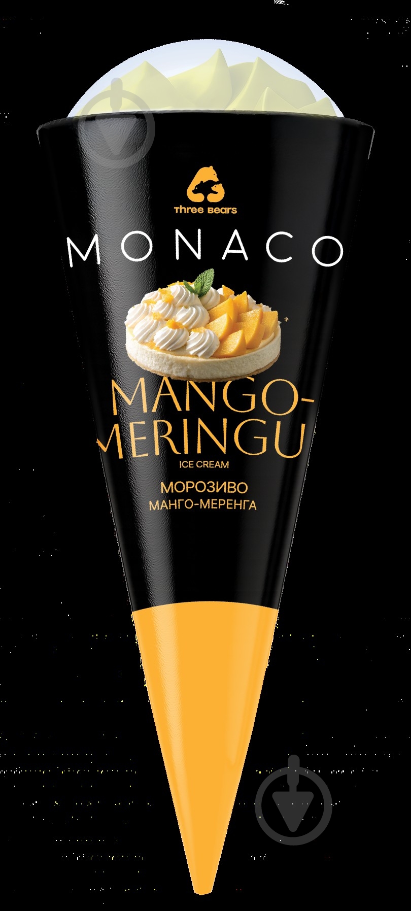 Мороженое Три Ведмеді Monaco Mango-Meringu 100 г - фото 2