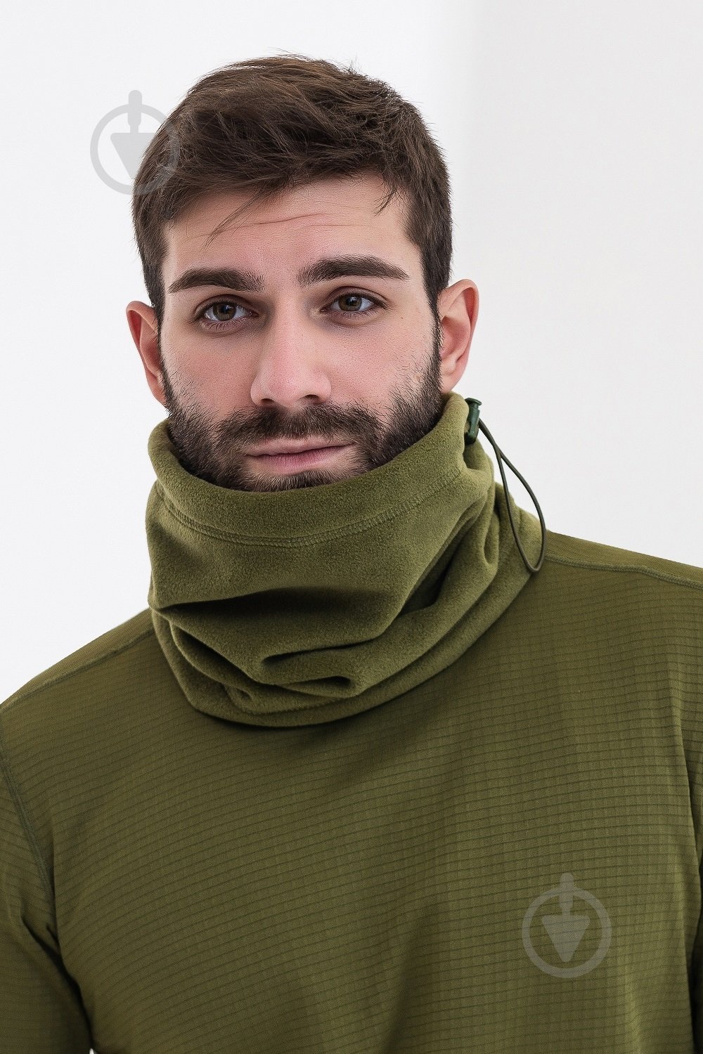 Шарф-труба Інтерскай 2200016 зеленый - фото 1