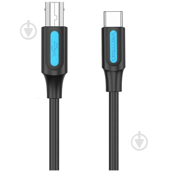 Кабель Vention 2 м черный (CQUBH) - фото 2