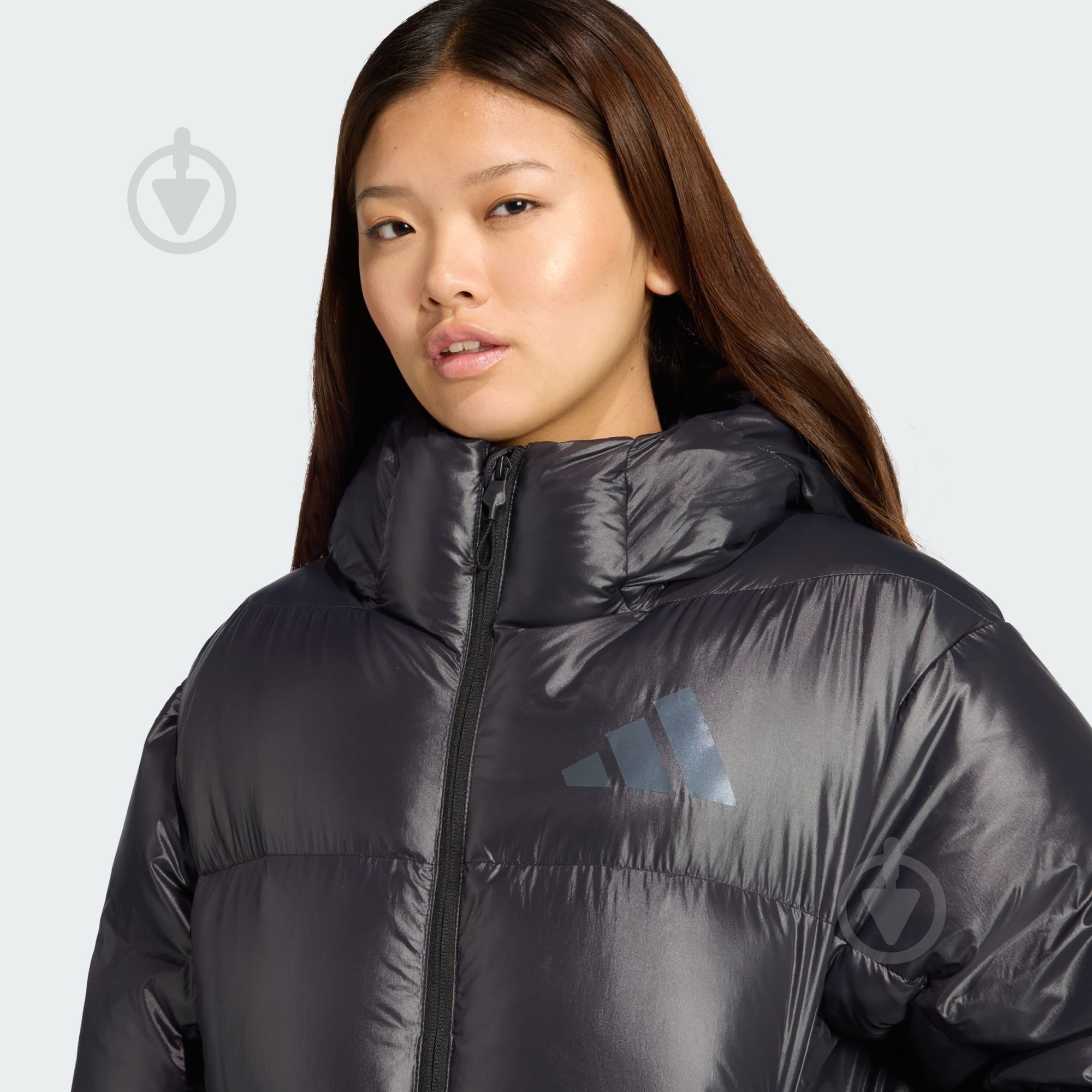 Пуховик жіночий зимовий Adidas W Z.N.E. Puffer JL6907 р.XL чорний - фото 4