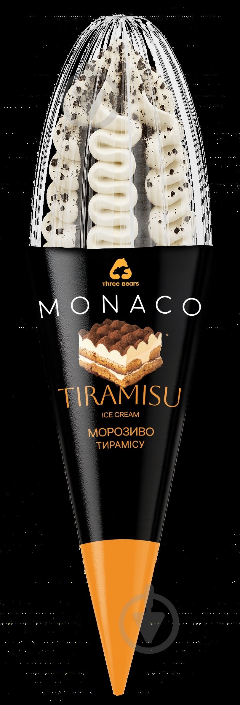 Мороженое Три Ведмеді Monaco Tiramisu 150 г - фото 2 Мороженое Три Ведмеді Monaco Tiramisu 150 г - фото 2