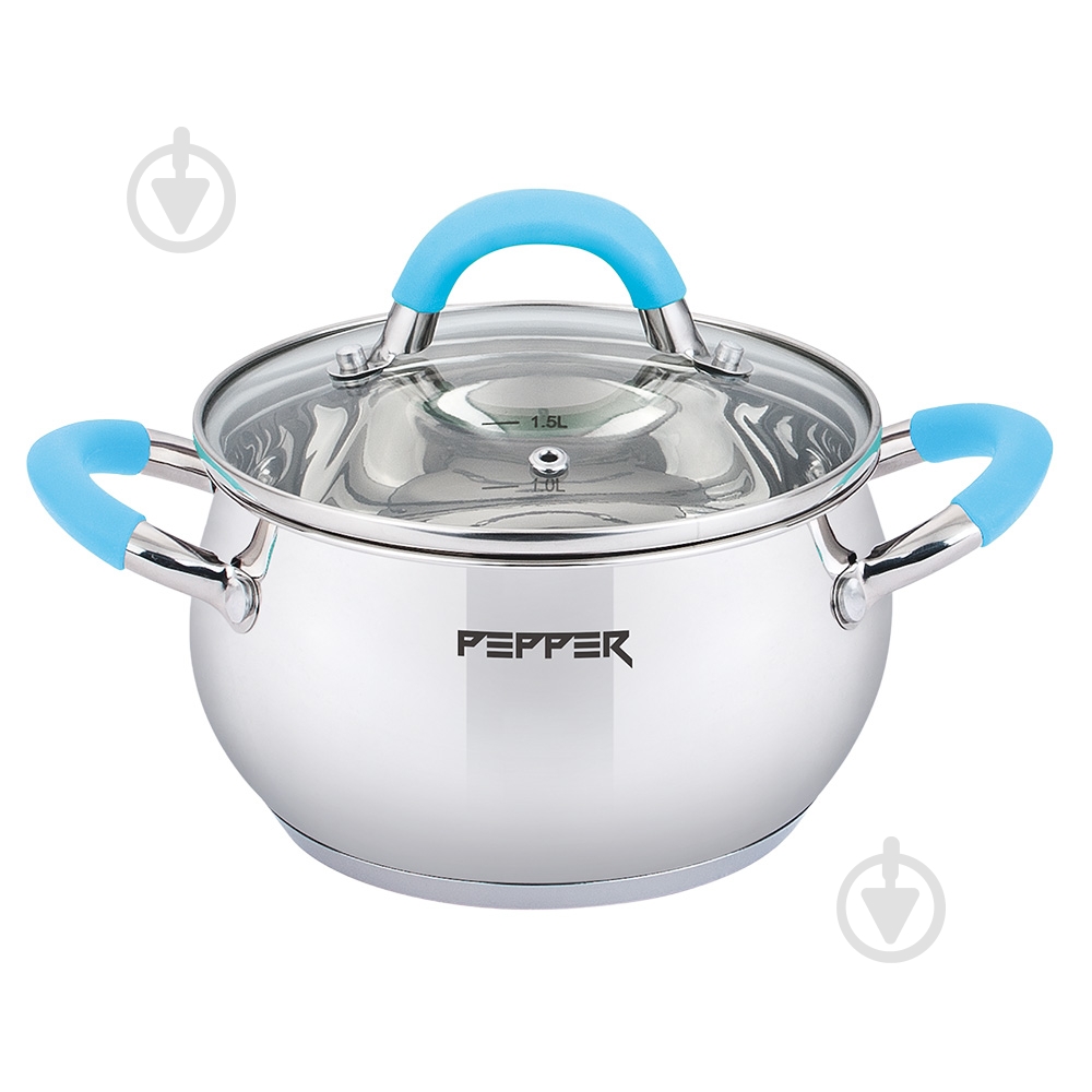 Кастрюля с крышкой Pepper Bell 20 см 3,6 л PR-1112-20 - фото 1