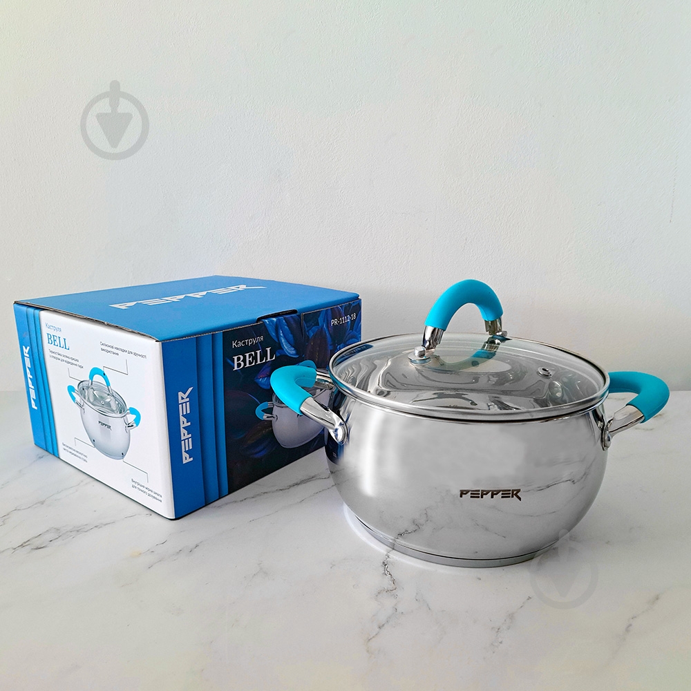 Кастрюля с крышкой Pepper Bell 20 см 3,6 л PR-1112-20 - фото 2