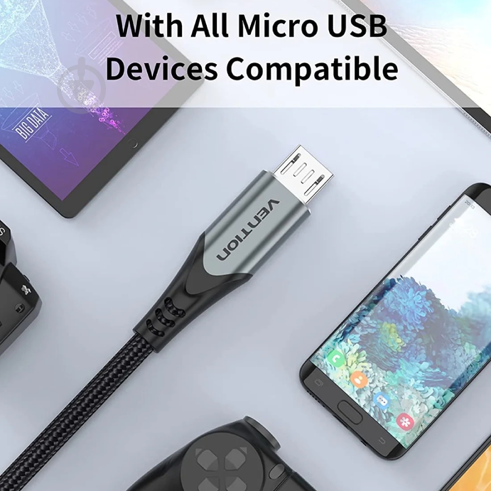 Кабель Vention 0,25 м черный (COAHC) - фото 5 Кабель Vention 0,25 м черный (COAHC) - фото 5