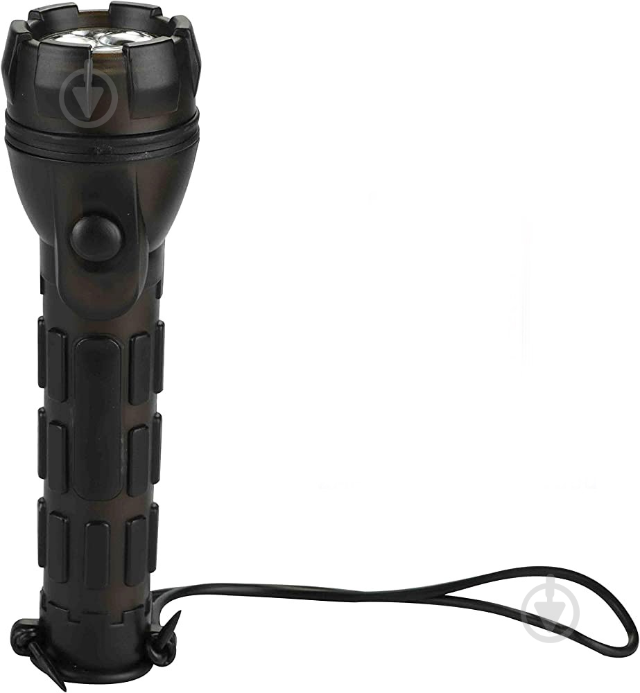Фонарь Electraline 3LED 20LM 2xAA 58041 черный - фото 1