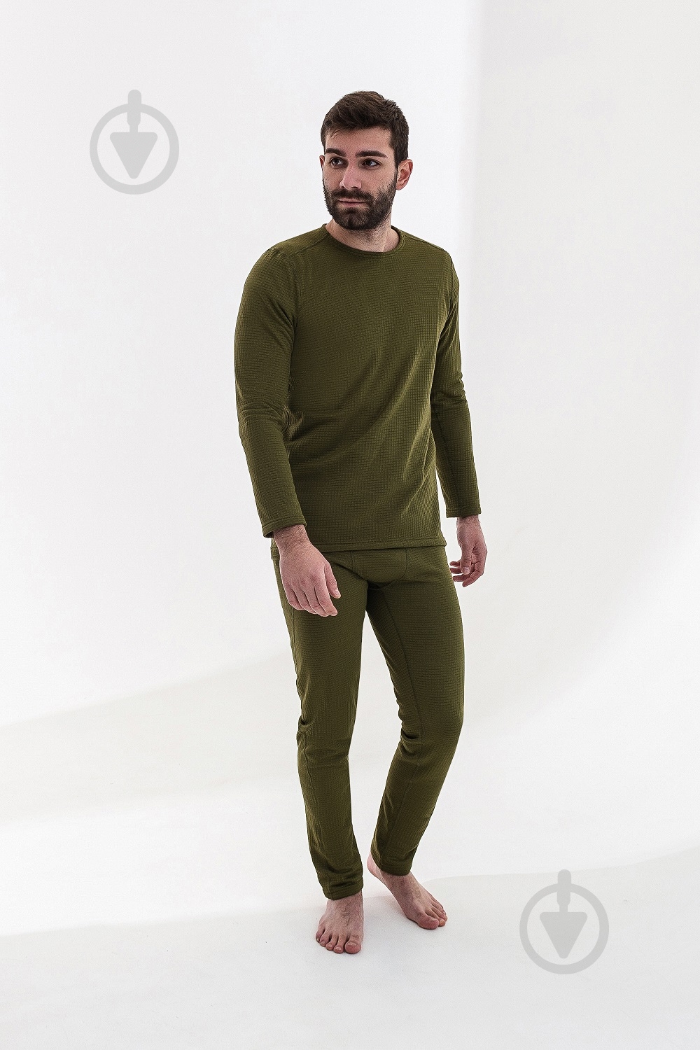 Термобелье Інтерскай 2200014 р.M/R (167-185) олива - фото 1 Термобелье Інтерскай 2200014 р.M/R (167-185) олива - фото 1