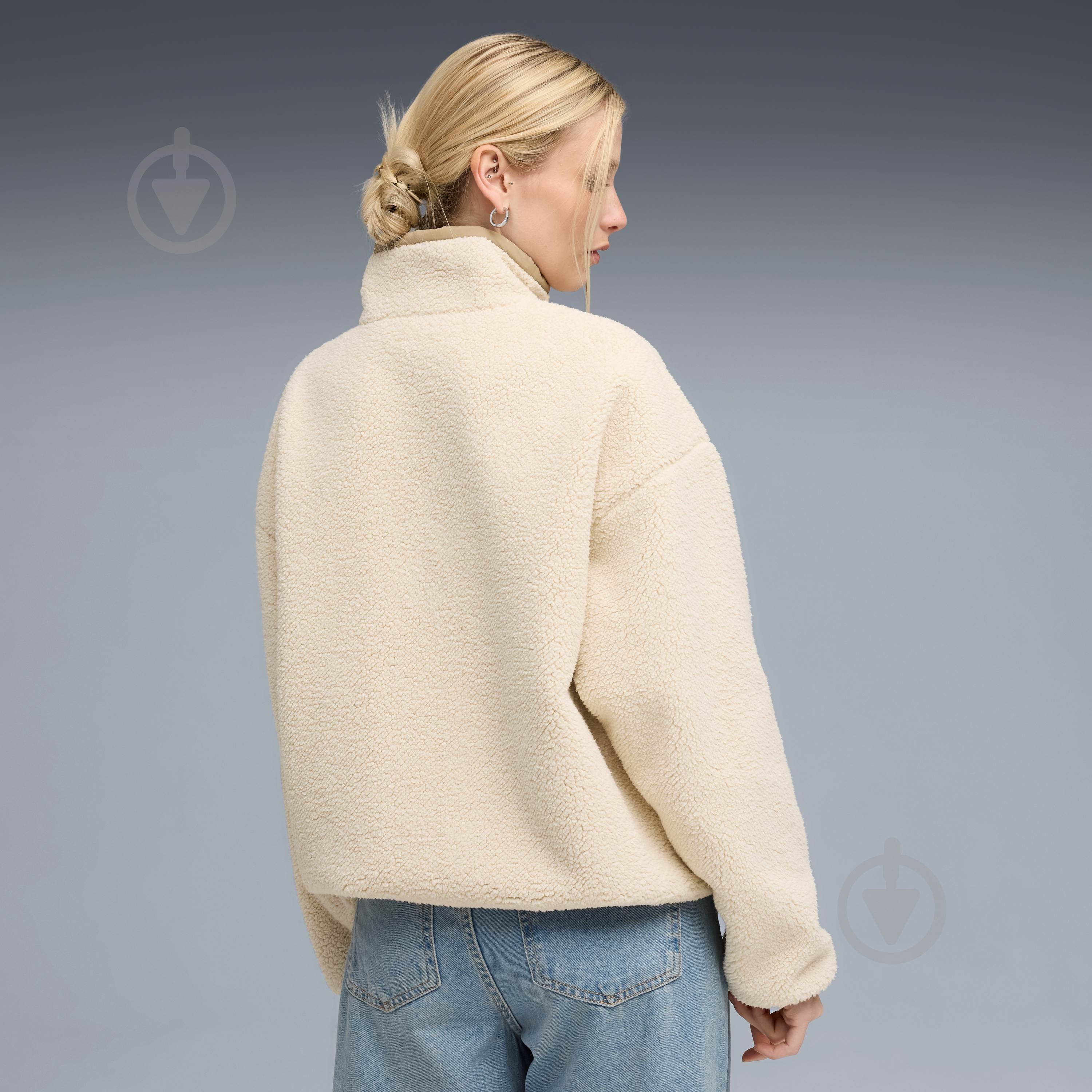 Куртка Puma Reversible Hybrid Sherpa Jacket 68838687 р.XS - фото 2 Куртка Puma Reversible Hybrid Sherpa Jacket 68838687 р.XS - фото 2