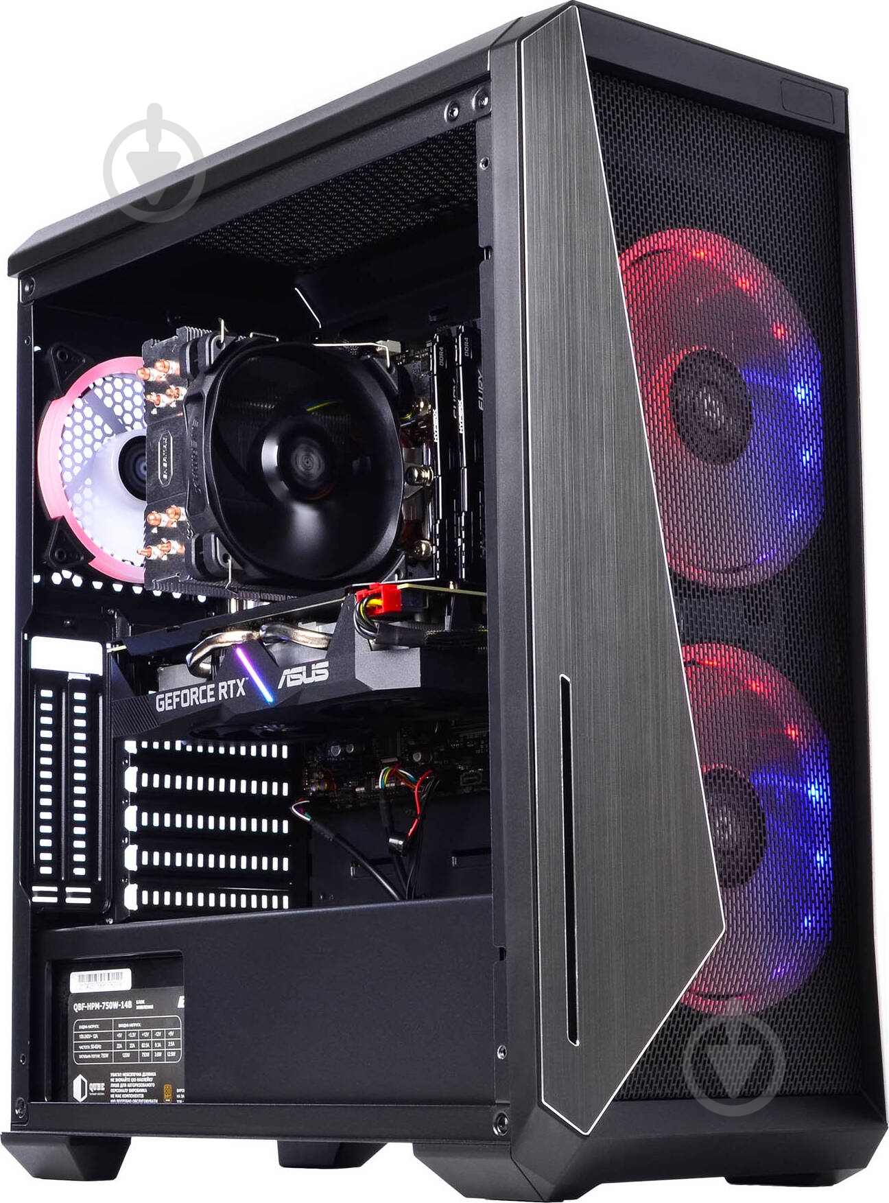Компьютер Artline Overlord X89 (X89v01) black - фото 5