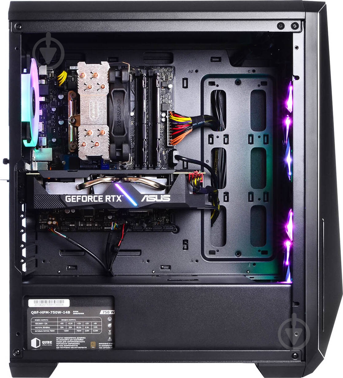 Компьютер Artline Overlord X89 (X89v01) black - фото 7