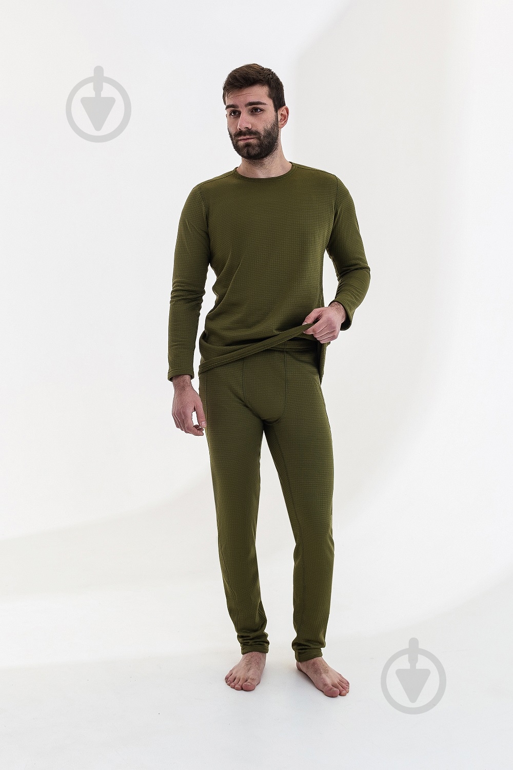 Термобелье Інтерскай 2200014 р.XL/R (167-185) олива - фото 1