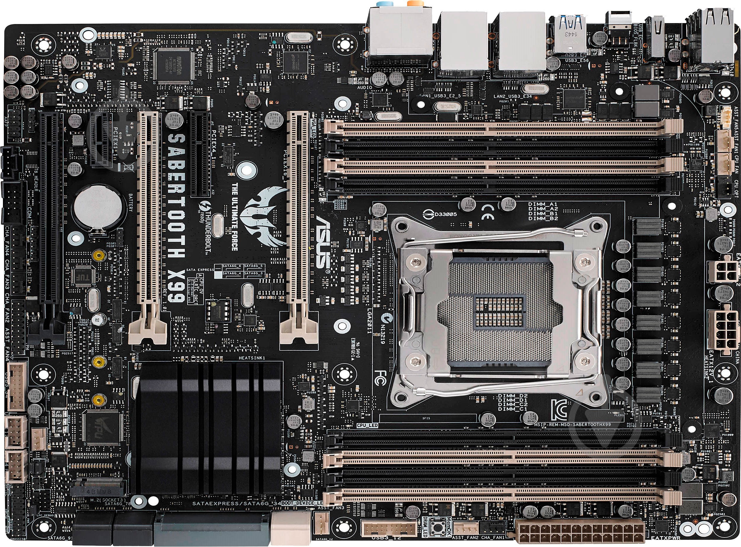 Материнская плата Asus SABERTOOTH_X99 (Socket 2011-3, Intel X99, ATX) - фото 4